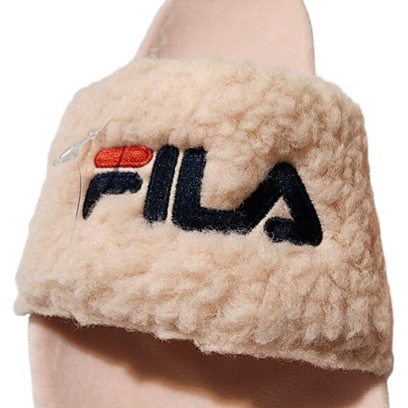Fila Fuzzy Drifter Womens Slide Sandals Size 7 (Run Big) - Picture 8 of 12